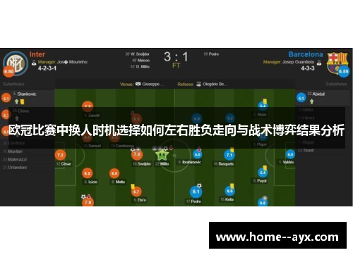 欧冠比赛中换人时机选择如何左右胜负走向与战术博弈结果分析 欧冠比赛中换人时机选择如何左右胜负走向与战术博弈结果分析